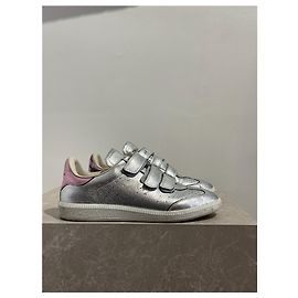 Sapatilhas Isabel Marant prateadas T.37 Prata