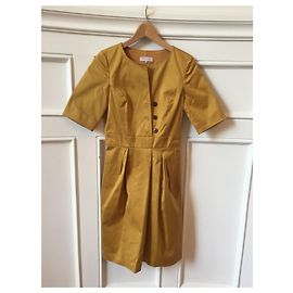 Vestido Dice Kayek de algodón amarillo Talla 38 Amarillo