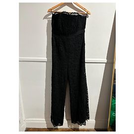 Emilio Pucci Combinaison dentelle noire T.38 Noir