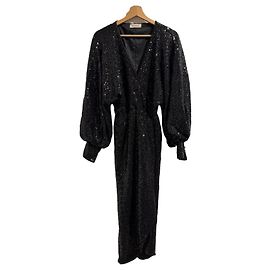 Autre Marque Robe Neta Efrati sequin T.38 Black