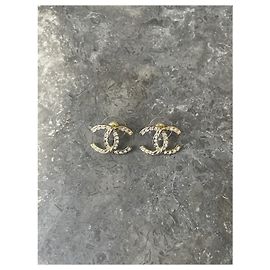 Orecchini Chanel dorati D'oro