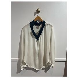 Autre Marque Chemisier Haute Hippie T.S White