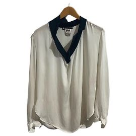 Autre Marque Chemisier Haute Hippie T.S Blanc