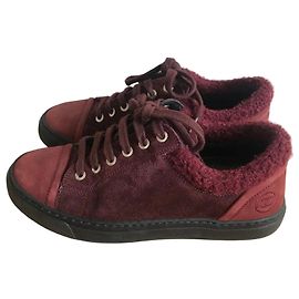 Sapatilhas Chanel bordeaux T.36 Bordeaux