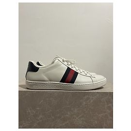 Baskets Gucci Ace blanches T.39 Blanc