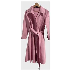 Robe Carolina Herrera rose T.40 Rose