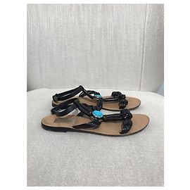 Valentino Garavani Sandales Valentino noires T.36 Noir