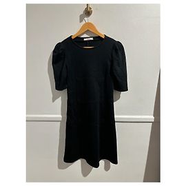 Prada Wollkleid schwarz kurz Größe M Schwarz