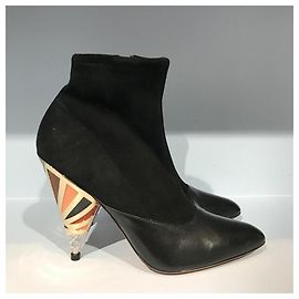 Givenchy Boots schwarz Gr.38 NEU Schwarz