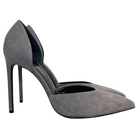 Autre Marque Escarpins Saint Laurent gris T.36,5 Grey