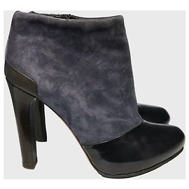Botas Fendi azules T.37 Azul