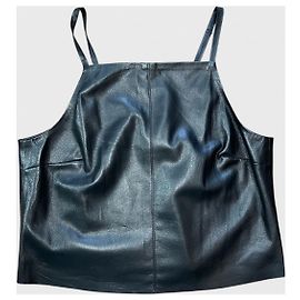 Top Nanushka noir T. S Noir