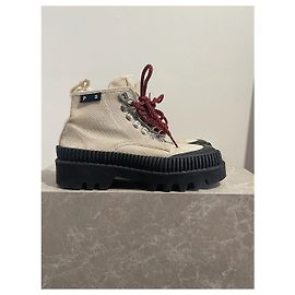 Bottines Proenza Schouler T.37 Écru