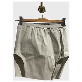 Mini saia Rick Owens de algodão cinza XS Cinza