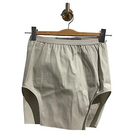 Mini saia Rick Owens de algodão cinza XS Cinza