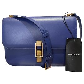 Autre Marque Bolso Saint Laurent Carré Satchel Azul