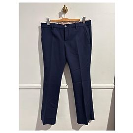 Pantaloni Gucci blu navy T.38 Blu