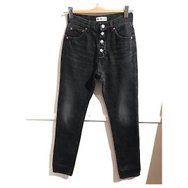 Jeans Balenciaga preto T.26 Preto