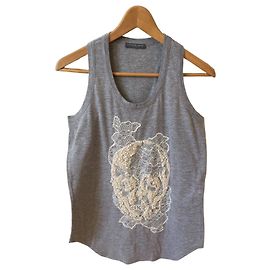 Camiseta de tirantes Alexander McQueen T.34 Gris