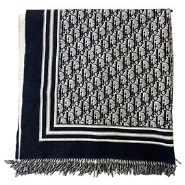 Autre Marque Stole Dior Oblique azul Azul