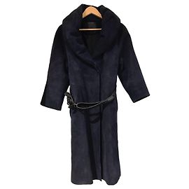 Manteau Marc Jacobs T.40 Bleu Marine