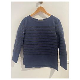 Céline Top Celine marinière T.S Blau