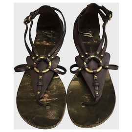 Sandales Giuseppe Zanotti T.36,5 Marron