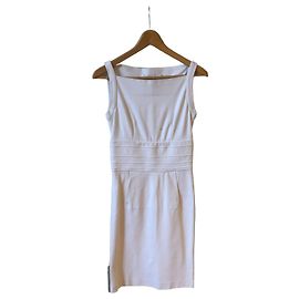 Diane Von Furstenberg weißes Kleid T.2 Weiß