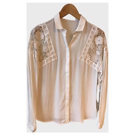Autre Marque Camisa Giambattista Valli branca T.S Branco