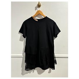 T-shirt N°21 noir T.34 Noir