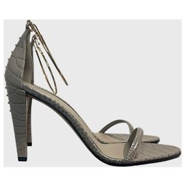 Fendi Sandalen grau T.40 Grau