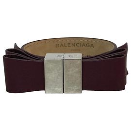 Bracelet Balenciaga bordeaux T.M Dark red
