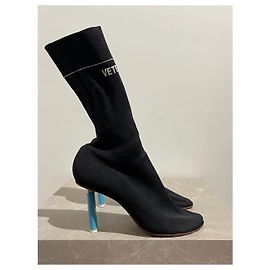 Vêtements Stivali VETEMENTS neri T.38 Nero