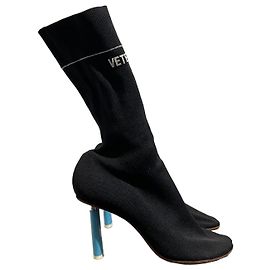 Vêtements Stivali VETEMENTS neri T.38 Nero