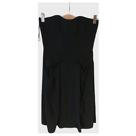 Autre Marque Vestido Yves Saint Laurent preto T.40 Preto