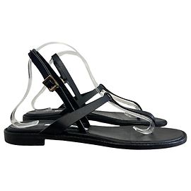 Sandali Manolo Blahnik neri T.40 Nero