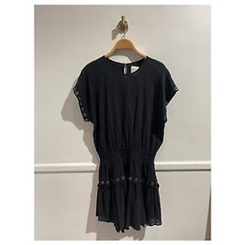 Autre Marque Robe Misa Los Angeles noire en coton XS Noir