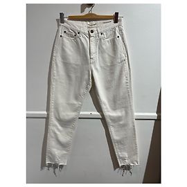 Autre Marque Jeans Saint Laurent bianchi T.29 Bianco