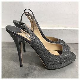 Sandales Jimmy Choo T.39 Grey