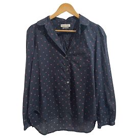 Isabel Marant Etoile Camicia Isabel Marant a pois T.36 Blu