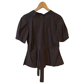 Blusa Marni de algodão castanha Marrom