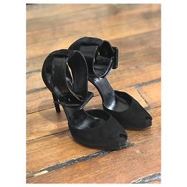 Autre Marque Escarpins Saint Laurent noirs T.38 Black