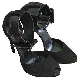 Autre Marque Escarpins Saint Laurent noirs T.38 Black