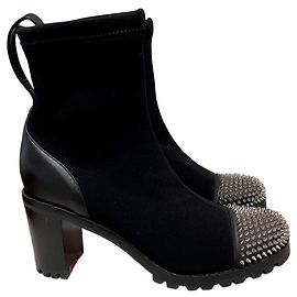 Botas Christian Louboutin pretas T.39,5 NOVAS Preto