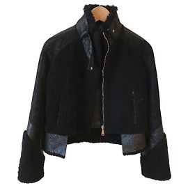 Cappotto Givenchy nero T.36 Nero