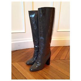 Botas Bottega Veneta Grises T.38,5 Gris