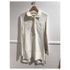 Tunique Marni blanche T.34 Blanc