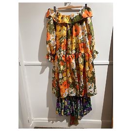 Autre Marque Robe Richard Quinn T.36 Multicolore