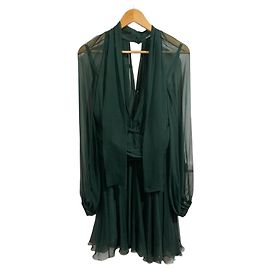 Robe Dolce & Gabbana verte T.42 Green