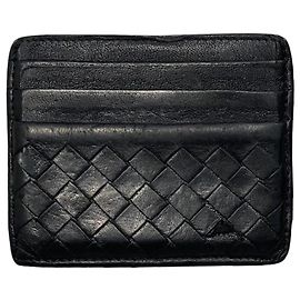 Tarjetero Bottega Veneta negro Negro